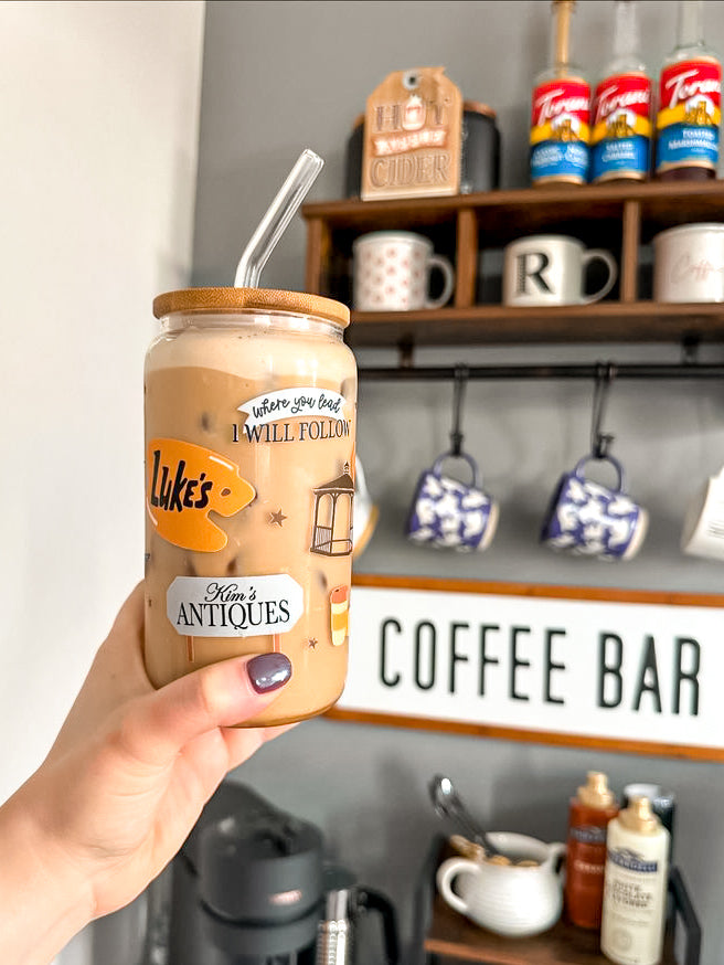 Gilmore Girls Glass Cup