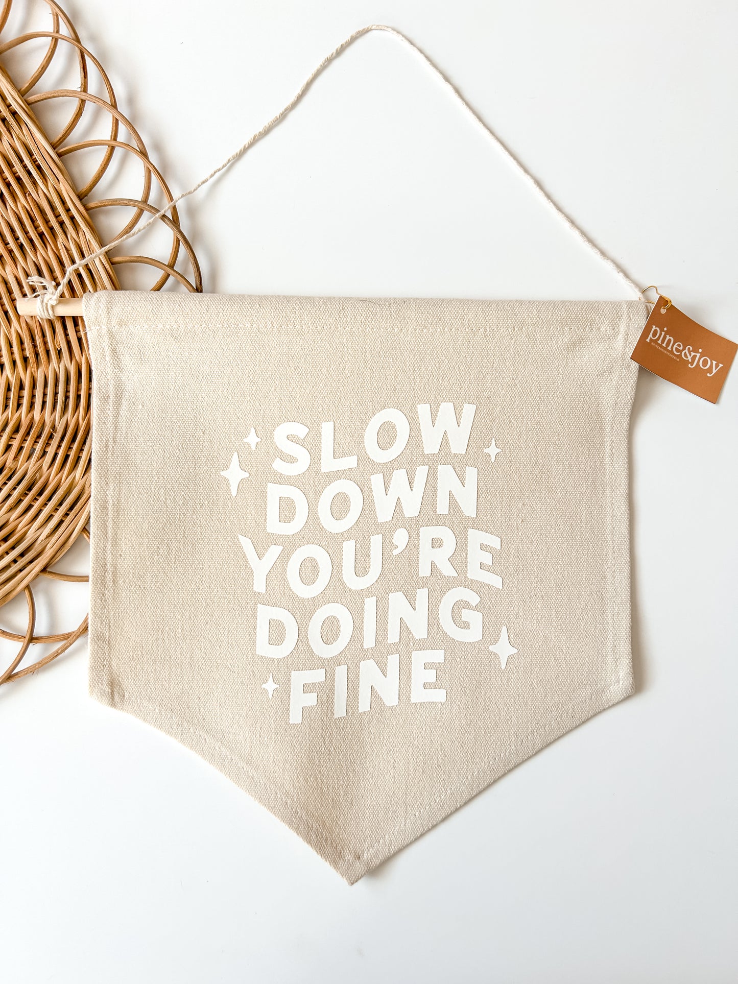 Slow Down You're Doing Fine Banner