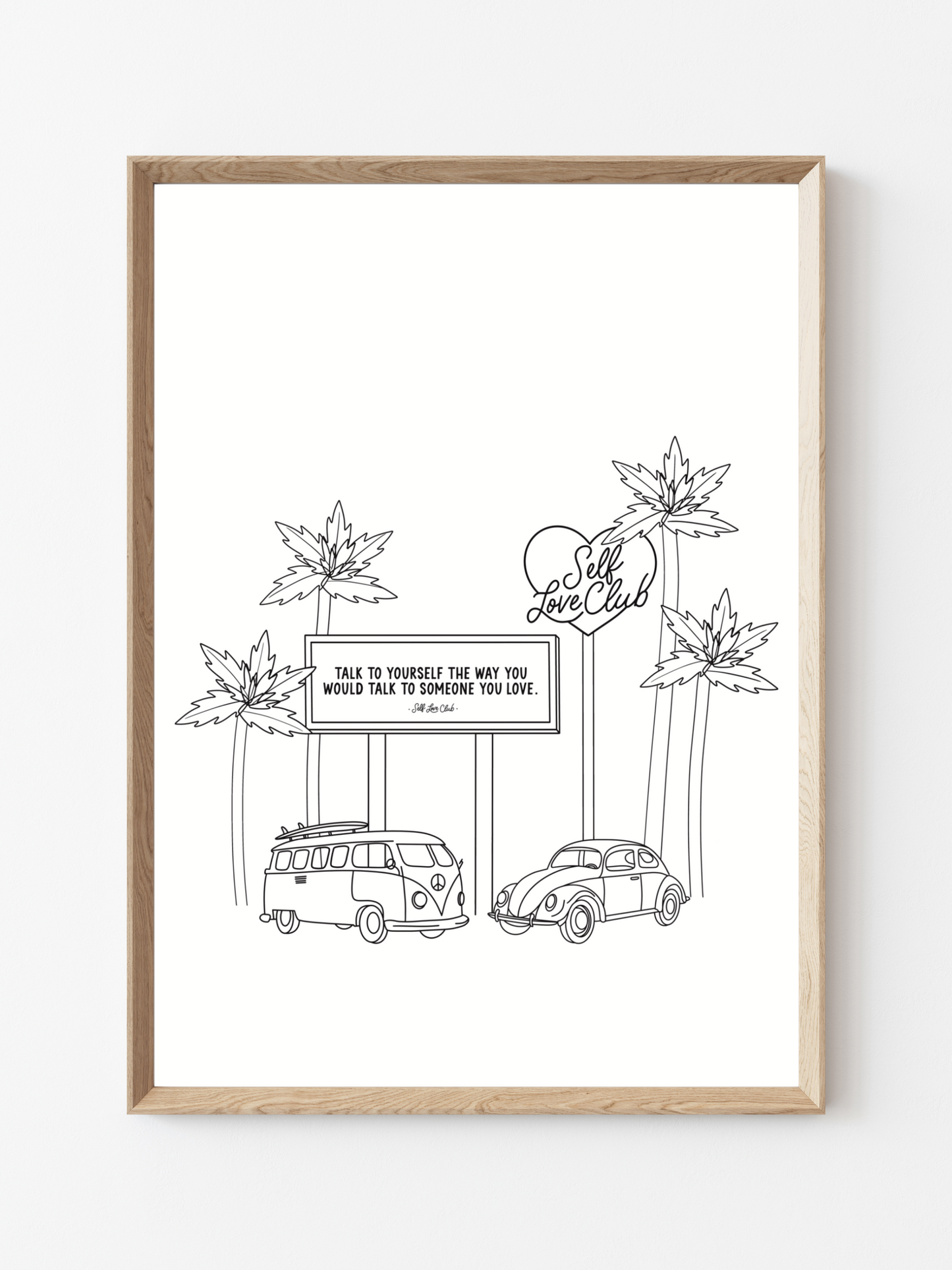 Self Love Club Print