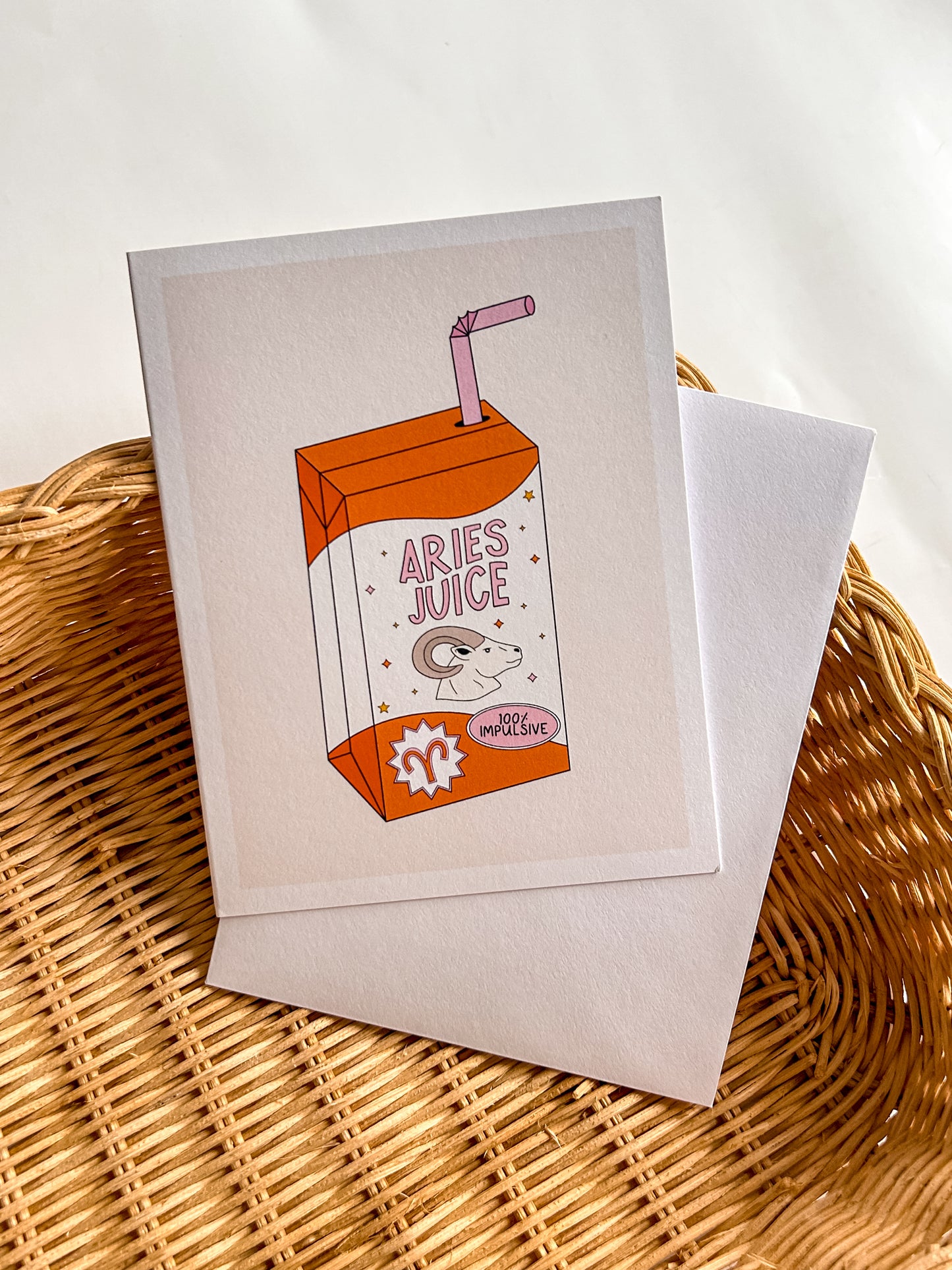 Aries Juice Greeting Card