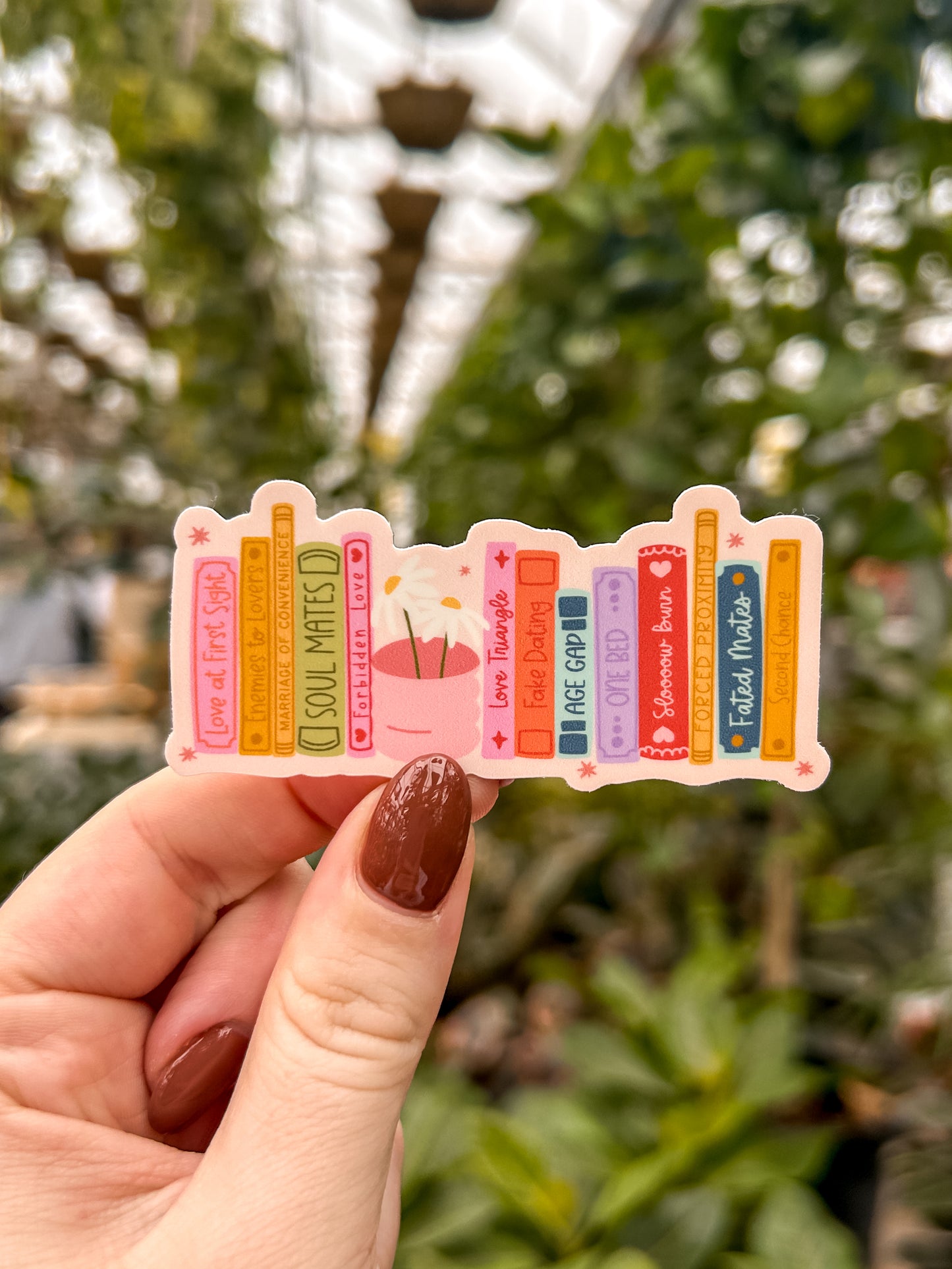 Love Tropes Vinyl Sticker