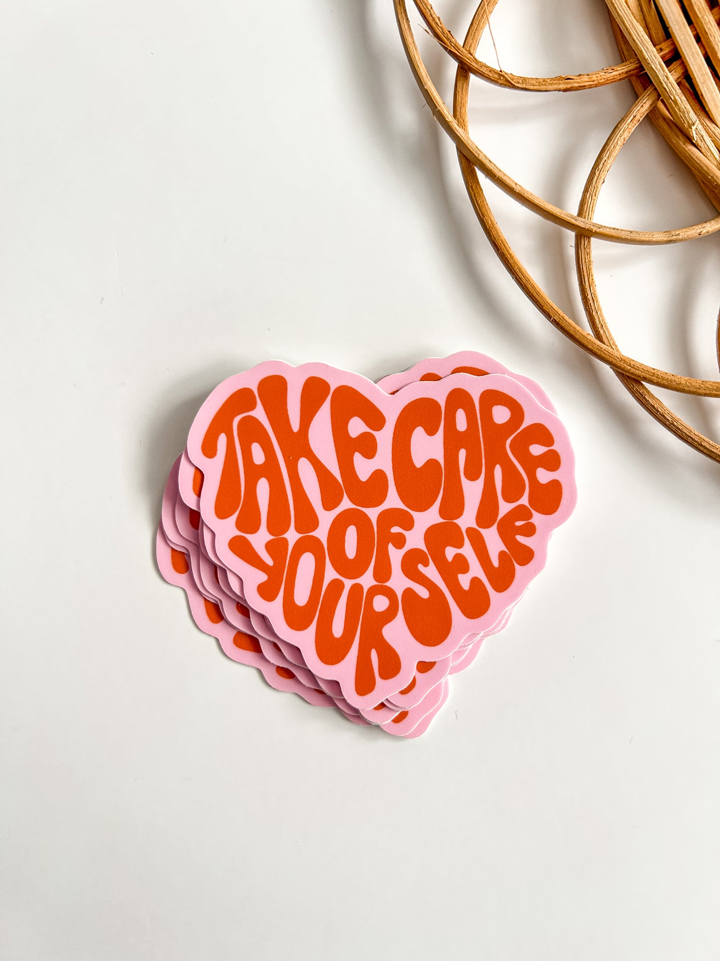Take Care of Yourself Vinyl Sticker