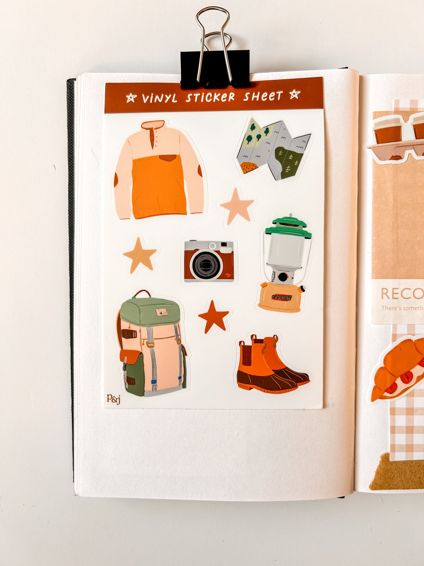 Outdoorsy Vinyl Sticker Sheet