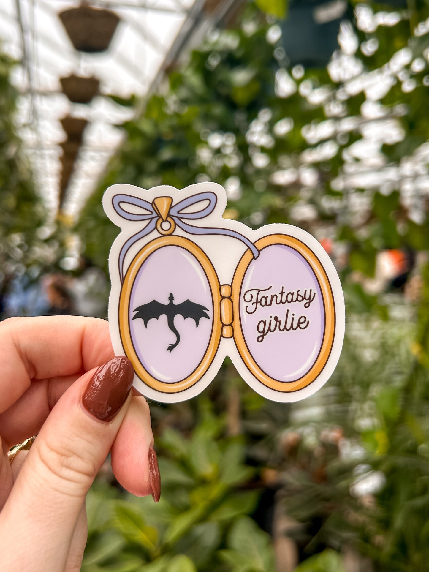 Fantasy Girlie Vinyl Sticker