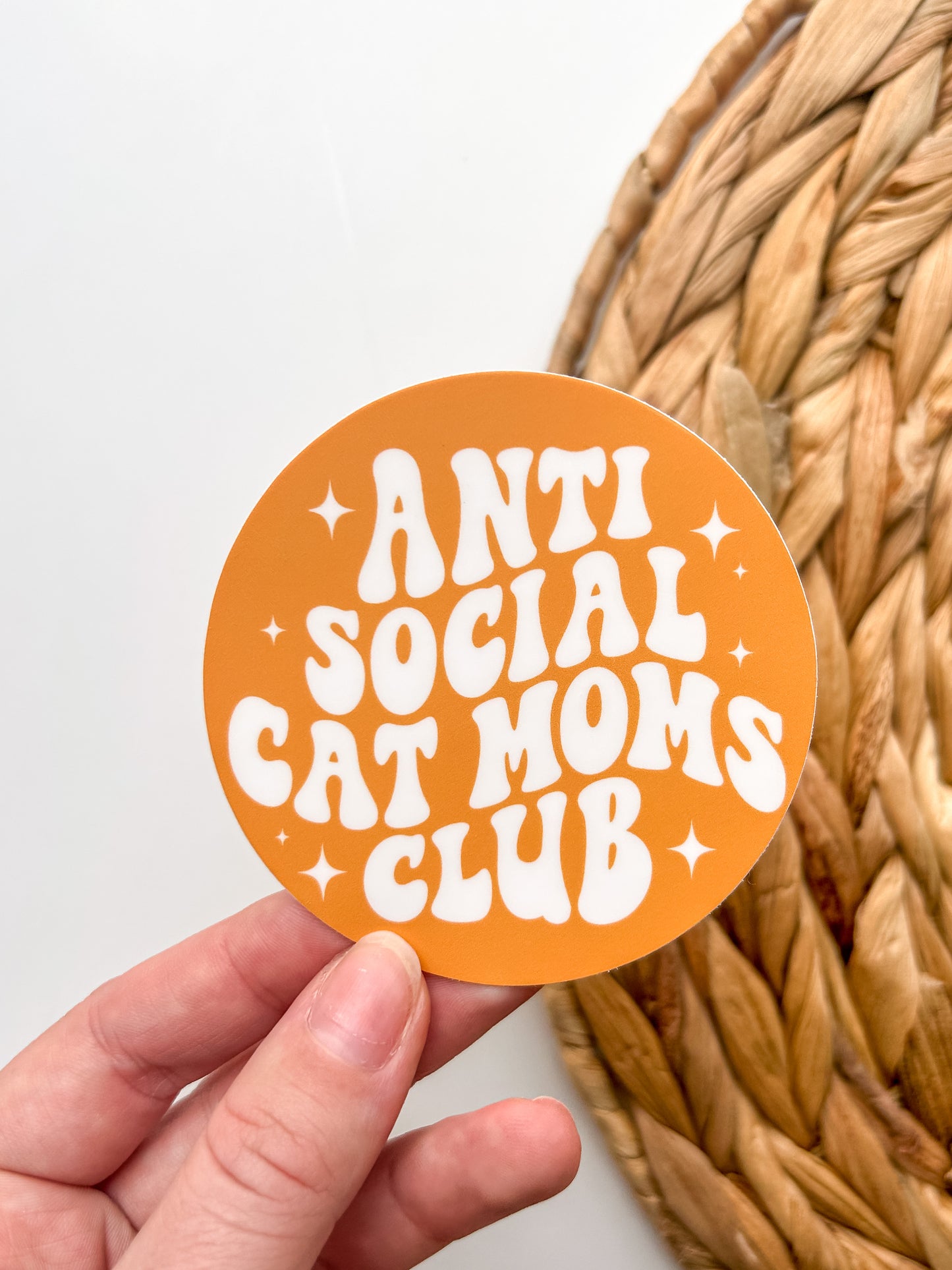 Cat Mom Sticker