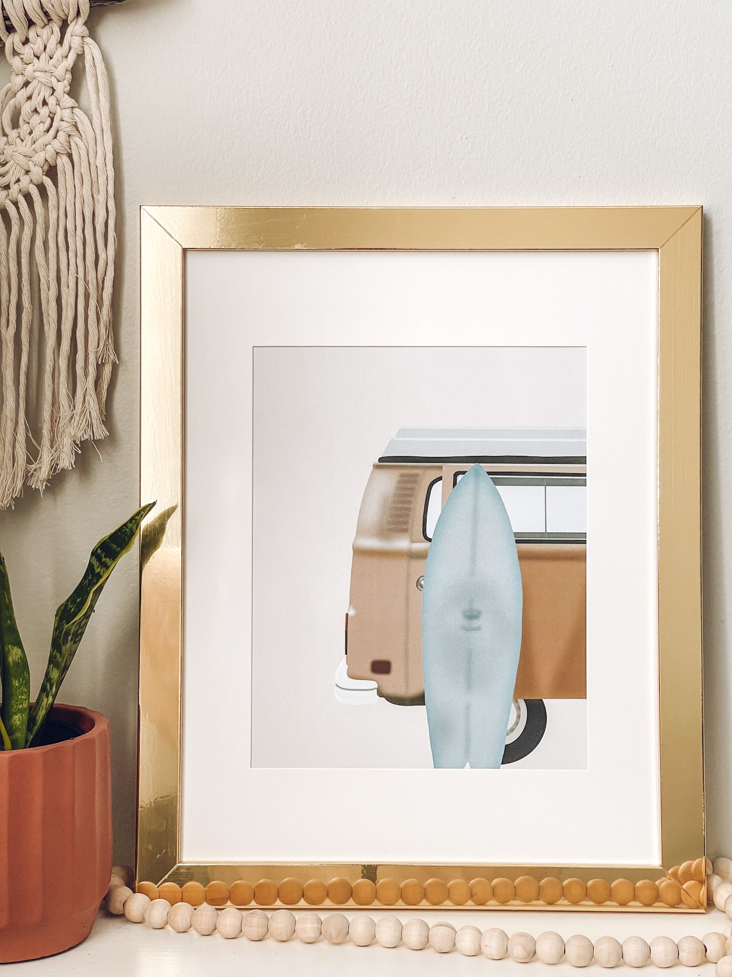 Surfboard + Van Print *Digital File