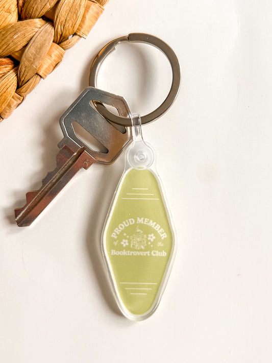 Member of Booktrovert Club Keychain