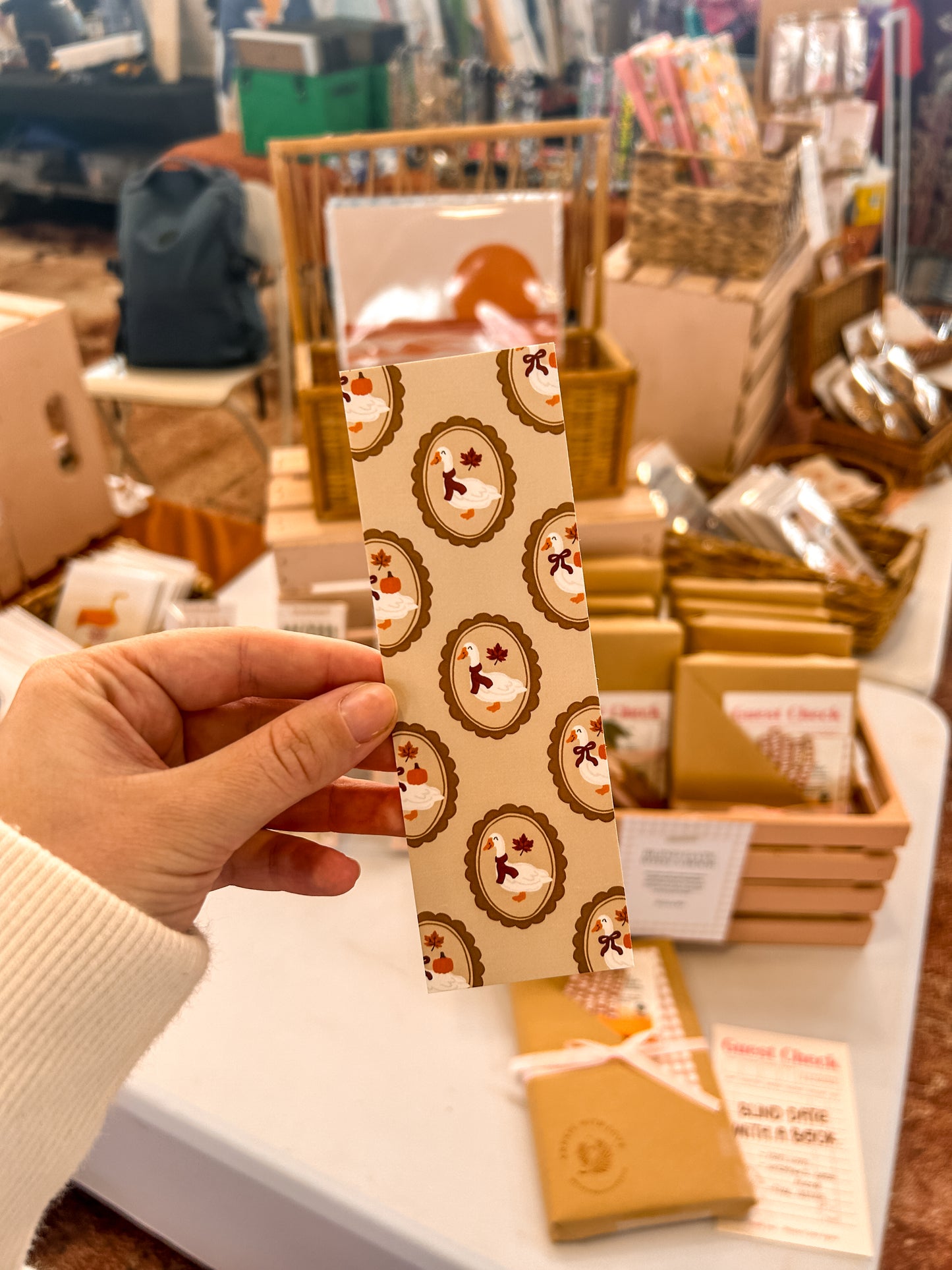 Goose Bookmark