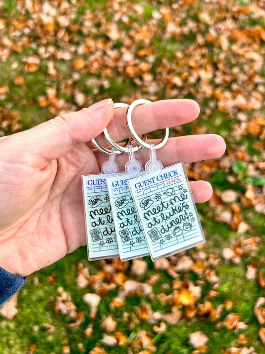 Luke's Diner Keychain