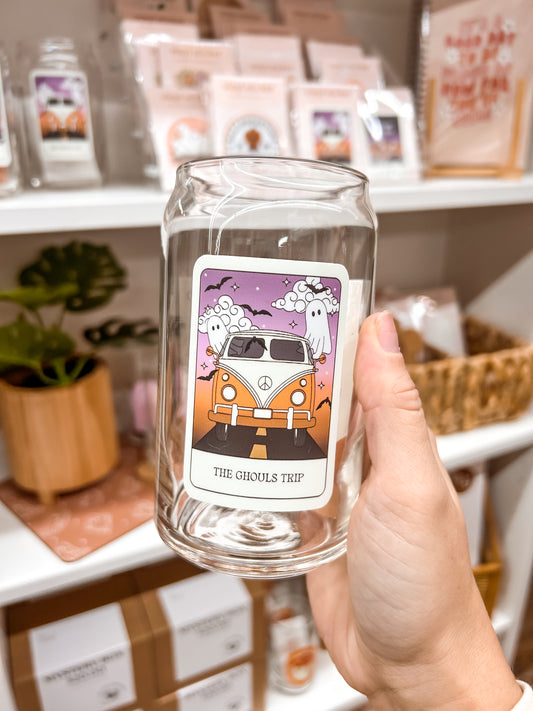 The Ghouls Trip Glass Cup