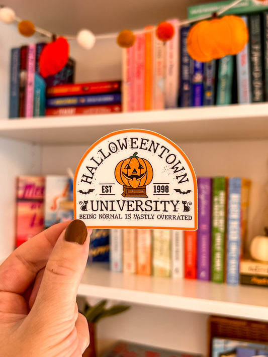 Halloweentown Vinyl Sticker
