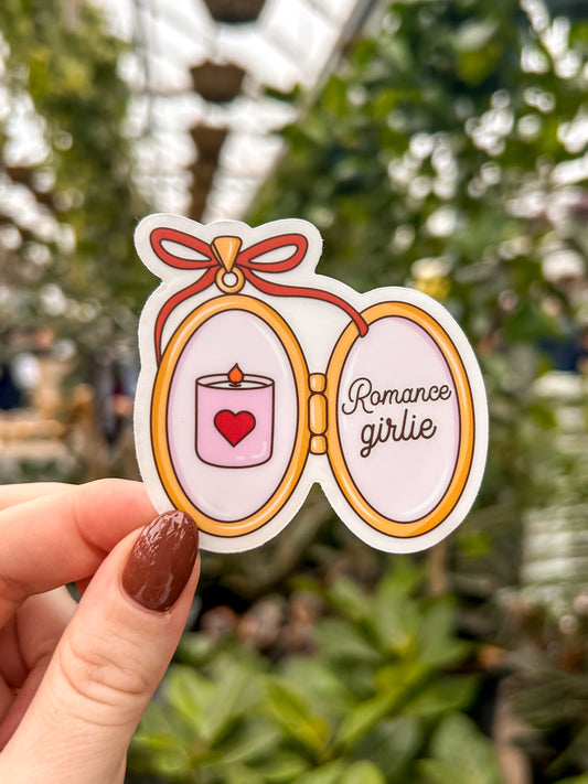 Romance Girlie Vinyl Sticker