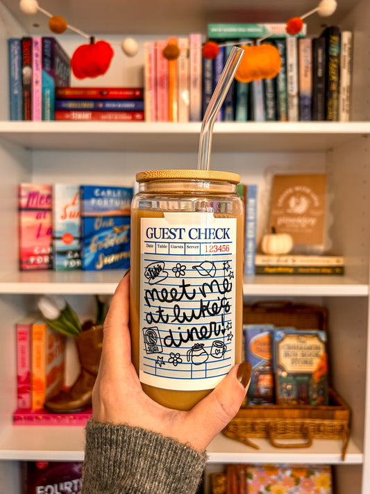 Luke's Diner Glass Cup