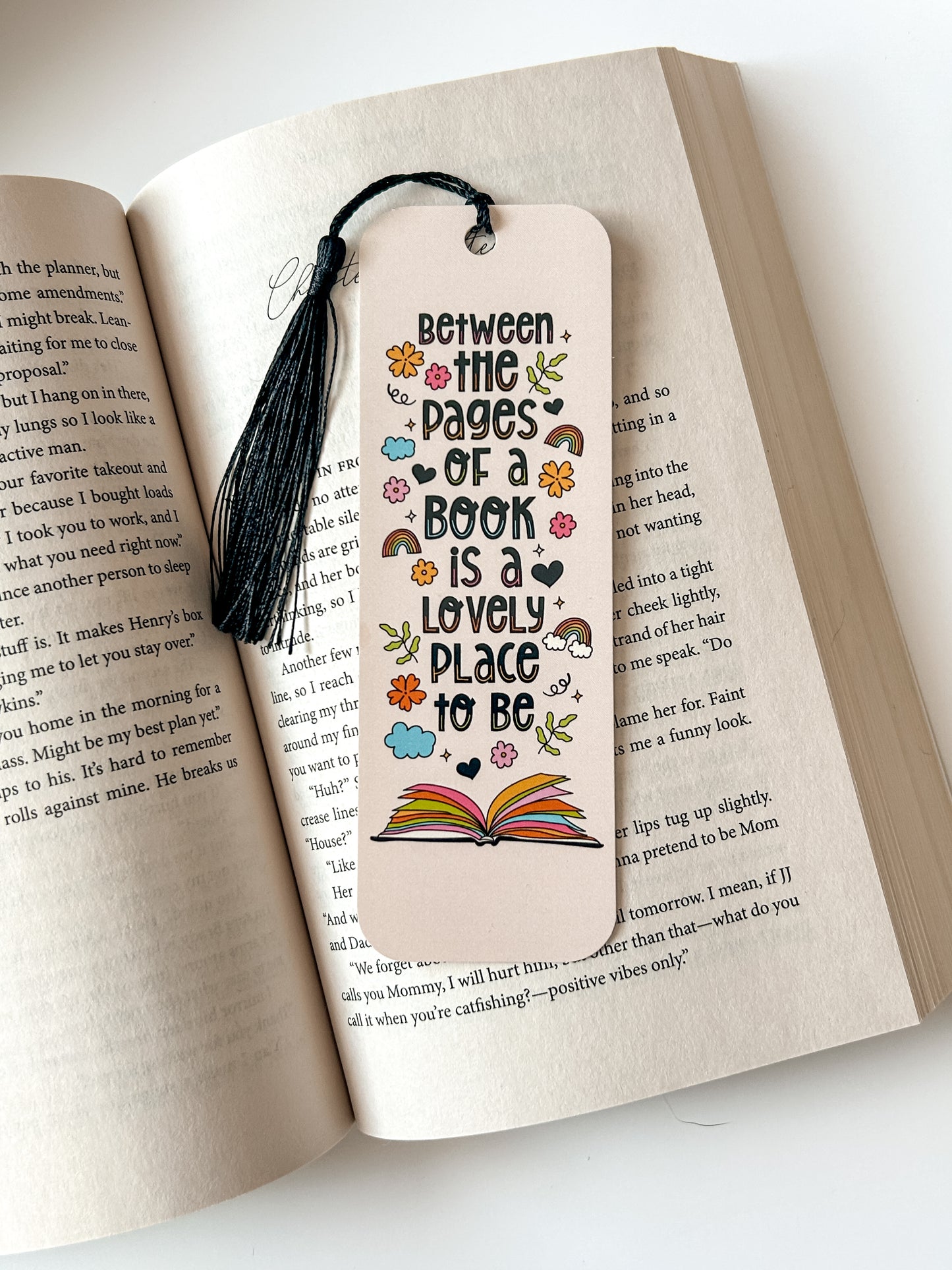 Between The Pages of a Book Bookmark