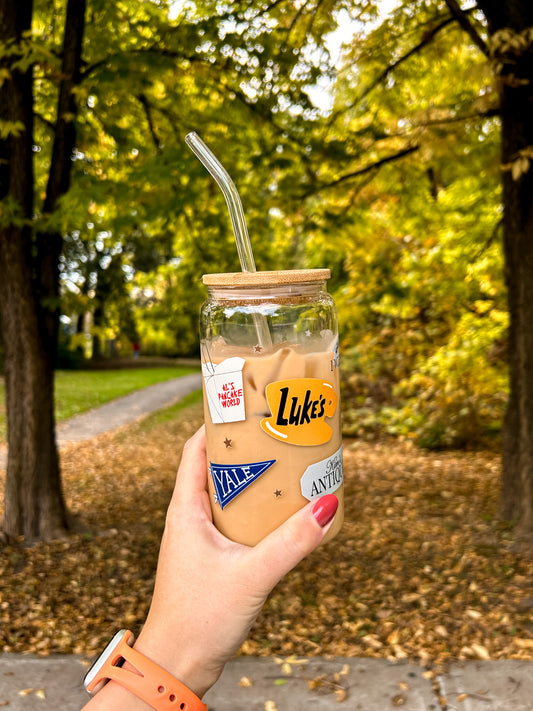 Gilmore Girls Glass Cup