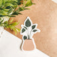 Plant Clear Sticker