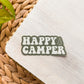 Happy Camper Vinyl Sticker